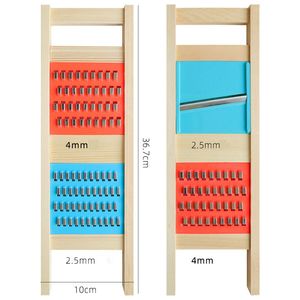 2 i 1 träpotatisrater skivare grönsakssallad Korrugerad hackare knivflisar sallad kök shredder peeler masher