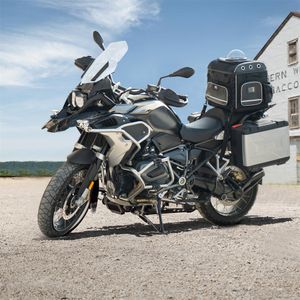 オートバイのペットドッグキャリアバッグBMW R1200GS F800ST用の助手席付き荷物ラック