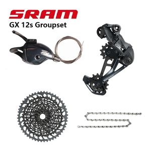 Nowy SRAM Eagle SX GX NX 12 Speed ​​Rowerssset MTB Mountain Rower Shifter Tylna przerzutka łańcucha kasetowego 12SSetset