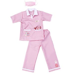 Medical Staff Professional Clothes Girls and Children Veterinary Costumes Anime Cosplay