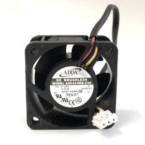 Cooling ADDA AD0424MBC56 4020 40mm 4cm DC 24V 0.07A 3Wire server inverter axial blower cooler Cooling Fan