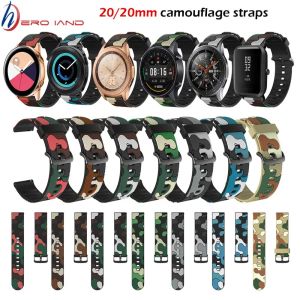 22 mm da 20 mm cinghia di silicone morbido per Amazfit gtr