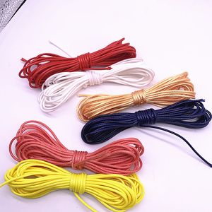 New 2.0mm 5meters Waxed Cord Waxed Thread Cord String Strap Necklace Rope Bead DIY Jewelry Making for Bracelet