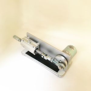 DC dişli motorlu küçük DIY Tasarım Pistonlu Döngü Doğrusal Aktüatör 12V Strok 15/20/25/30mm Ayarlanabilir 2 ~ 1000 RPM