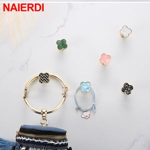 NAIERDI Zinc Alloy Hooks Shell Nordic Pastoral Gold Cabinet Knobs Bathroom Kitchen Hallway Clothes Wall Hangings Hooks Furniture