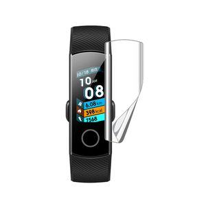 För Honor Band 5 Screen Protector för Huawei Honor Band 4 5 Rem Hydrogel Film Honer Band4 Band5 Not Tempered Glass