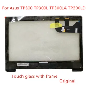 Bildschirm mit Rahmen für Asus Transformator Book Flip TP300 TP300LA TP300LD Touch Panel Bildschirm Ersatz Laptop Digitalisierer