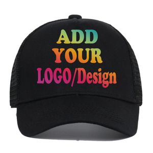 Wholesale Custom Cap With Personalized Design Adjustable Hat 5 Panels Cotton Sports Baseball 240410