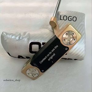 Scotty Putterファッションデザイナーゴルフパター女性ゴルフクラブブランド付きロッドボディは、購入する前にスチールコンタクトカスタマーサービスで作られています902