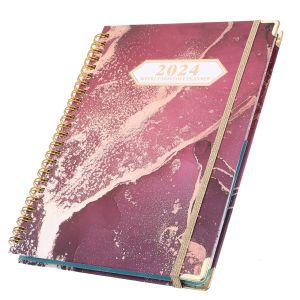 Notebooks Decorative Coil Notepad Students Planner Notebooks Decorate Time Management Paper