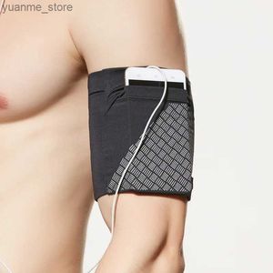 Sportsäcke 4Kolors Laufarmtasche geeignet für mobile Sportzubehör unter 6,5 Zoll Fitness Armbeutel Running Gurt Fitnessstudio Handy Gurt Y240410