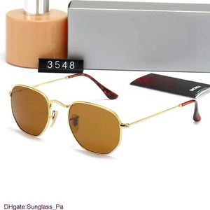 Men Classic Brand Retro Sunglasses группы Дизайнерские очки Ray Metal рамы дизайнеры солнце