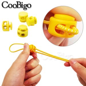 50pcs Cord Lock Stopper Buckle Clamp Toggle Clip for Rope Lanyard Paracord Shoelace Bag Garment Sewing Craft Accessories 16mm