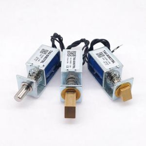 1pcs tau-s0837dl DC 6V 12V 24 В электрические замки электромагнит-штрих 10 мм магнитный замок для замок двери шкафа