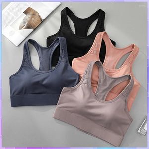 Camisoles Tanks Summer mulheres sexy sutiãs esportes sem costura respiráveis absorvem sutiã acolchoado à prova de choque sem ossos Tampas de colheita para