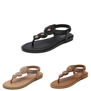 Frauen Sandalen Clip Zeh Flat Heel Sommer Outdoor Beach Schuhe Gai