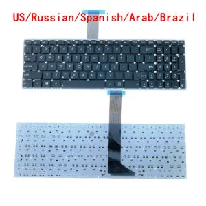 Keyboards New US Russian Spanish Arab Brazil Laptop Keyboard For ASUS X550 X550C X550CA X550CC X550CL X550D X550E X550J X550L X550M