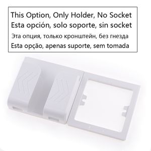 ESOOLI Doppel USB -Anschlüsse und USB -Sockel -Ladeadapter EU Socket 2A Switch Power Dock Ladung