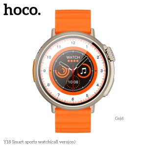 Watches HOCO Multifunctional Smart Watch Men Women Bluetooth Connected Phone Music Fitness Sports Bracelet Sleep Monitor Call Version