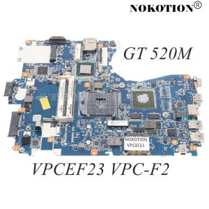 MotherBoard Nokotion MBX243 Rev1.1 1P01132028011 Para Sony Vaio VPCEF23 VPCF2 Laptop Screen 2D Screen GT520M GPU