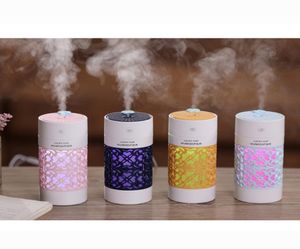 Увлажнительное увлажнитель USB USB Ultrasonic Aroma Diffuser Water Spray 3 в 1 мини -атмосферу