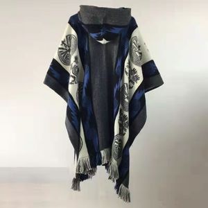 Örgü Püskül Cape Kadın Çıkış Üst Giyim Emzi Kapşonlu Ceket Panço Gevşek Yarasa Kolları Düzensiz Erkek Hoodie Pelerin Paltoları Şal