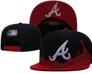 Американские бейсбольные Braves Snapback Los Angeles Hats Chicago La NY Pittsburgh New York Boston Casquette Sports Champion Champions Регулируемые шапки A22