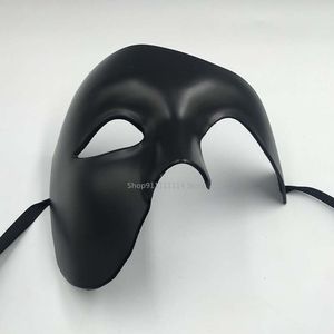 Game Steampunk Mask Masquerade Phantom Cosplay Half Face Men Women Carnival Costume One-eyed Mask Halloween Party Props Gift