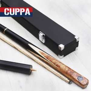 Novo Cuppa Handmade 3/4 snooker stick stick billiards 9,8mm Dicas 3 4 Casos de pistas de slooker Conjunto China