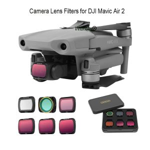 Drones profissionais dji mavic ar 2 filtro drone conjunto mcuv cpl ndpl nd 4 8 16 32 filtro de lente da câmera para mavic ar 2 acessórios