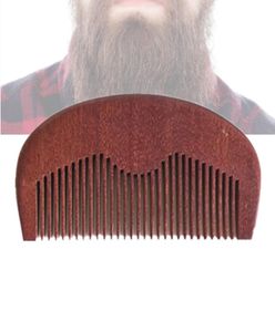 Brand New 10pcslot Pocket Hair Beard Comb Amodong Wood Fine Tooth Hair Care Styling Tool Anti Static Perfect for beard Oil Comp2527823