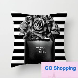 Wholesale New Arrival Home Throw Pillowcase Perfume Bottle Pillow Cover Living Room Sofa Decoration Pillowcases Cushion