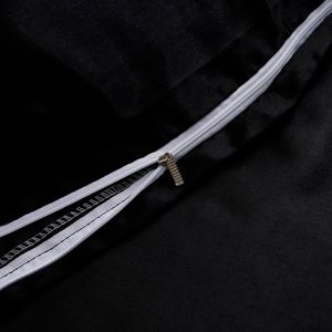 Black Bedding Sets King Double Size PLA Cool Fiber Summer Used Single Bed Sheet Luxury Bedding Kit Duvet Cover Set Queen Size
