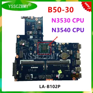 Moderkort Nya ZiWB0/B1/E0 Rev: 1.0 LAB102P Mainboard för Lenovo B5030 Laptop Motherboard med N3530 N3540 CPU