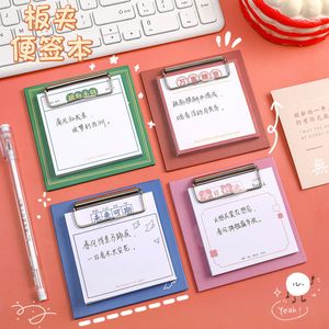 30st. Skrivbart meddelande papper Memo Pad Student Dålig schema Planering Sticky Note Paper Diy Journal Kawaii Stationery