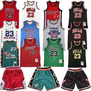 Maglie da basket maglia 23# pippen ricamato sport estivo set da uomo di allenamento femminile kit