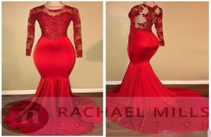 Dresses Prom Dandex New Spandex Fishtail Pack Pack Hip Tail Dress مع صافي تصميم السوستة السوستة طويلة الأكمام حول الرقبة مخصصة Packi3188027