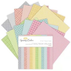 12 fogli di background padie per scrapbooking stensicls da 6 pollici artigianato fai da te album di carta fatti a mano e carte decorative.