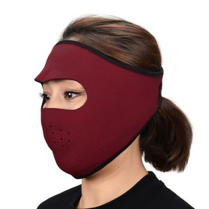 Winter Warm Sports Face Cover Washable Neck Mask Sun Dust Wind Proof Ear Loops Motorcycle Cycling Outdoors Cold Weather