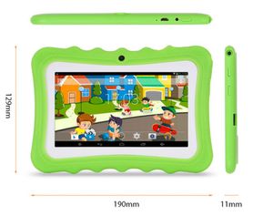 Tablet pc cwowdefu 7 polegadas crianças comprimidos Android 12 Quad Core 4GB 64GB WiFi6 3000mAh Learning for Kids