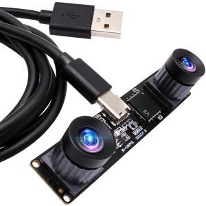 WebCams 1080p Stereo 3D Stereo USB High Speed 60FPS 4MP Sincrona senza distorsi