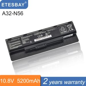 Batterie ETesbay A32N56 5200MAH/56WH Batteria per laptop per Asus N46 N46V N46VJ N46VM N46VZ N56 N56V N56VJ N56VM N76 N76VZ A31N56 A33N56