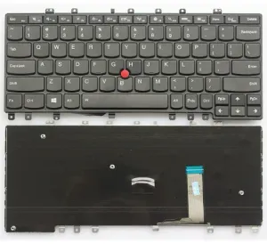 Klawiatury dla nowego ThinkPad Lenovo S1 Yoga 12 S240 English Keyboard z/bez podświetlenia 04Y2620