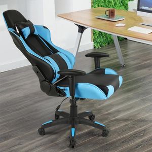 Sedie per ufficio domestica sedie da gioco per computer poltrona mobili con poggiatesta lombare cuscino regolabile