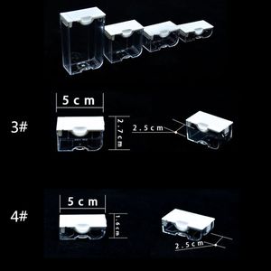 Recipientes de perfuração Azqsd para pintura de diamante Acessórios para ferramentas de mosaico Jóias xadrezes de bordado de diamante de diamante Caixa de armazenamento transparente