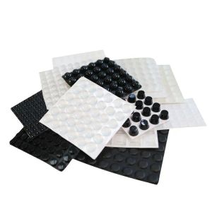 Strong Self Adhesive Round/Square Silicone Rubber Bumpers Soft Transparent Black/Clear Anti Slip shock absorber Feet Pads Damper