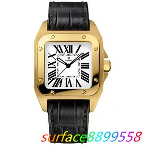 watch Fashion couple size wristwatch Men 39MM women 35MM cowhide wristband Quick disassemble glow-in-the-dark waterproof watch