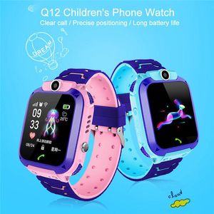 Q12B Smart Watch for Kids Intelligent Watch Smartwatch Telefono orologio per Android iOS 2G SIM Card LBS Posizionamento 828