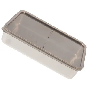 Ta ut containrar Fresh-Kaeping Case Bento Accessories Lunch Container Lagring Drain Tray Tätning av rostfritt stål Matfall