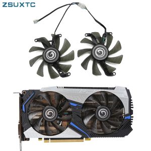 Pads 2pcs/lotto T129215SU 85mm 4pin RTX2070 Cooler GPU per Galax GeForce RTX 2070 2060 Super Will Graphics Card Fan